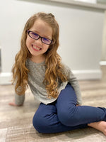 Load image into Gallery viewer, Buttery Soft Silk Milk Basic Solid Leggings - Kids
