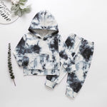 Load image into Gallery viewer, Kids Comfy &amp; Soft Hoodie &amp; Pants Tie Dye Sets
