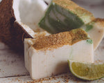 Load image into Gallery viewer, Limes in Coconut Organic Handmade Soap