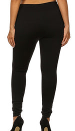 Load image into Gallery viewer, Plus Size - (2 Pack) Fleece Lined Buttery Soft Leggings