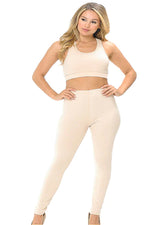 Load image into Gallery viewer, Ultra Buttery Soft Solid Bra and Legging Set
