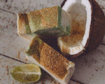 Load image into Gallery viewer, Limes in Coconut Organic Handmade Soap