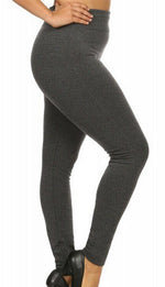 Load image into Gallery viewer, Plus Size - (2 Pack) Fleece Lined Buttery Soft Leggings