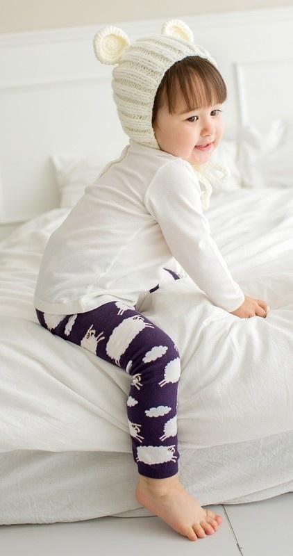 Cute Sheep Baby Leggings