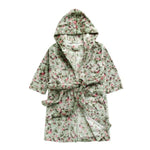 Load image into Gallery viewer,  Soft sage floral robe

