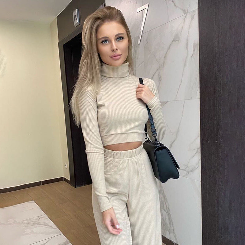 Comfy Rib Knit High Waisted Co-ord Sets