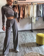 Load image into Gallery viewer, Comfy Rib Knit High Waisted Co-ord Sets
