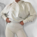 Load image into Gallery viewer, Comfy Long Sleeve Suit with Shorts Co-ord Sets
