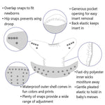 Load image into Gallery viewer, Eco-friendly Baby Cloth Diapers with Inserts (Adjustable, Washable and Reusable Diapers)
