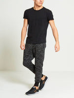 Load image into Gallery viewer, Black Space Dyed Joggers 
