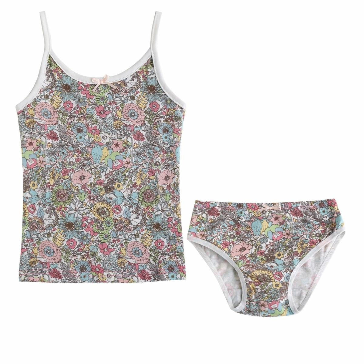 Floral Pink Multi Panty Set