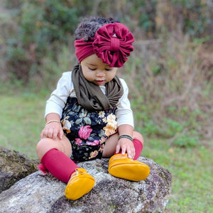 Soft Velvet Oversized Bow Headband