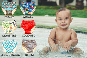 Eco-friendly Adjustable Training Cloth/Swim Waterproof Diapers