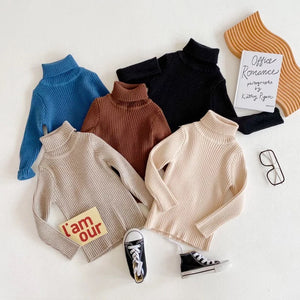 Kids Super Warm and Comfy Turtleneck Sweater