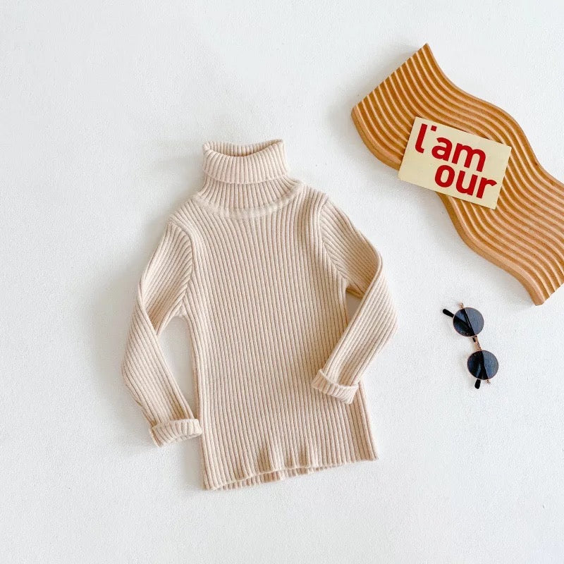 Kids Super Warm and Comfy Turtleneck Sweater