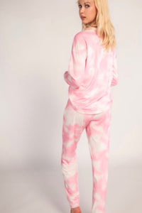 Comfy Pretty in Pink Tie-Dye Co-ord Set