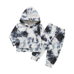 Kids Comfy & Soft Hoodie & Pants Tie Dye Sets