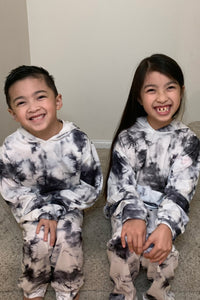 Kids Comfy & Soft Hoodie & Pants Tie Dye Sets