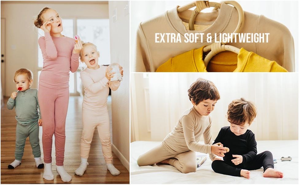 Super Luxury Soft Modal Beige Boys & Girls Playwear