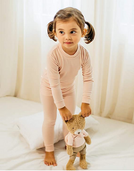 Load image into Gallery viewer, Super Luxury Soft Modal Milk Pink Girls Playwear
