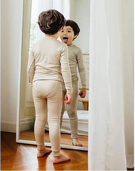 Super Luxury Soft Modal Beige Boys & Girls Playwear