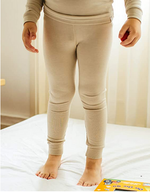 Load image into Gallery viewer, Super Luxury Soft Modal Beige Boys &amp; Girls Playwear
