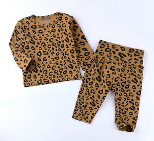 Trendy Boys & Girls Leopard Playwear - 4 COLORS