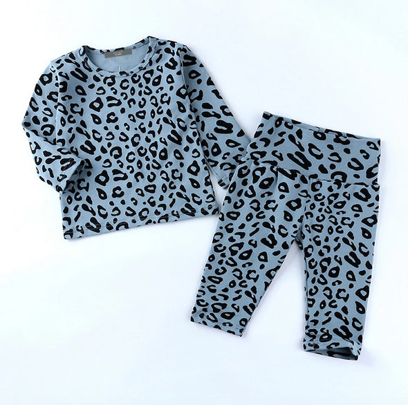 Trendy Boys & Girls Leopard Playwear - 4 COLORS