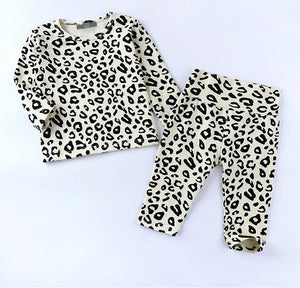 Trendy Boys & Girls Leopard Playwear - 4 COLORS