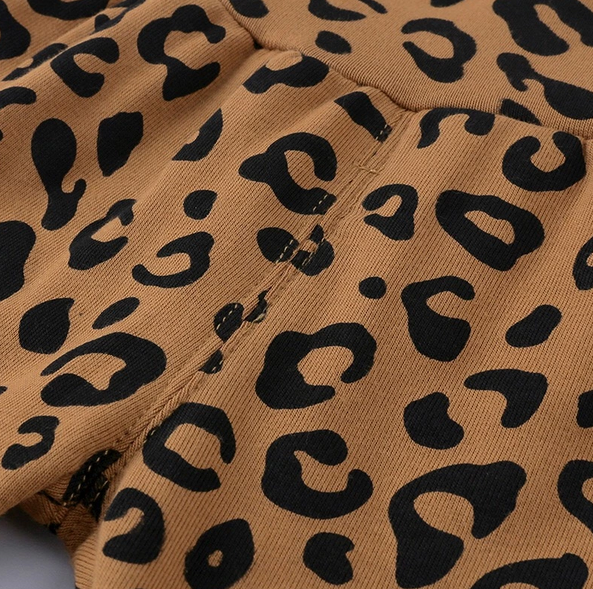 Trendy Boys & Girls Leopard Playwear - 4 COLORS