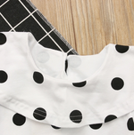 Load image into Gallery viewer, Ruffled Polka Dots Baby Romper &amp; Kids Bodysuit
