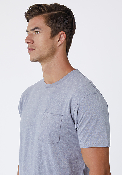 Soft-Washed Ultra Comfy Tee with Pocket