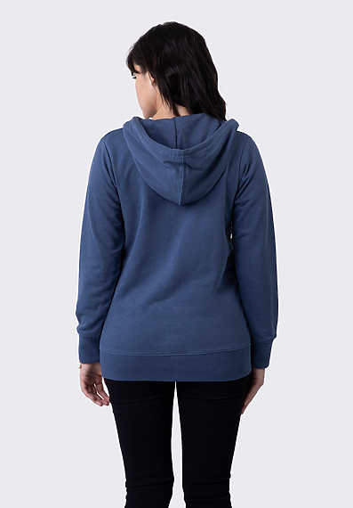 Soft Comfy French Terry Sweater with Zipper