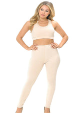 Load image into Gallery viewer, Ultra Buttery Soft Solid Bra and Legging Set
