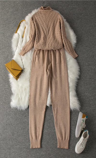 Cozy Soft Computer Knitted Co-ord Sets