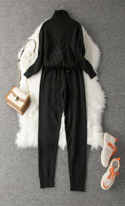 Cozy Soft Computer Knitted Co-ord Sets