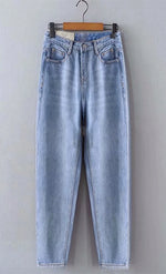 Load image into Gallery viewer, High-Waisted Trendy Daddy Loose Jeans/Pants
