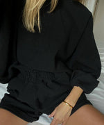 Load image into Gallery viewer, Comfy &amp; Trendy Sweatshirt and Shorts Sets
