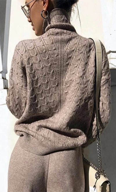 Cozy Soft Computer Knitted Co-ord Sets
