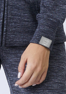 Soft Comfy French Terry Sweater with Zipper