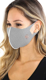 Load image into Gallery viewer, Copper Infused Dots Print Face Mask (Anti-Bacterial)
