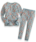 Load image into Gallery viewer, Floral Print Long Sleeves &amp; Pants Set
