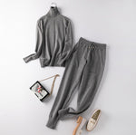 Load image into Gallery viewer, Cozy Luxury Feel Knit Co-ord Sets - GREY
