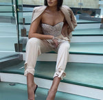 Load image into Gallery viewer, Trendy Blazer and Pantsuit Two Piece Co-ord Set
