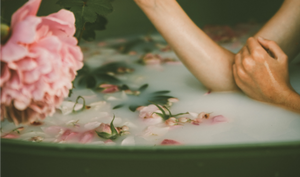 Organic Rose & Coconut Milk Vegan Bath Soak