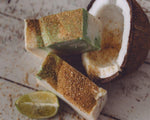 Load image into Gallery viewer, Limes in Coconut Organic Handmade Soap
