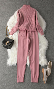 Cozy Soft Computer Knitted Co-ord Sets