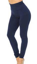Load image into Gallery viewer, Plus Size - Premium High Waisted Fleece Lined Leggings

