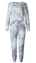 Load image into Gallery viewer, Comfy Tie Dye Set Grey
