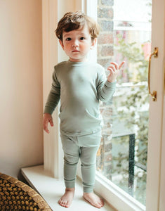 Super Luxury Soft Modal Mint Green Girls & Boys Playwear